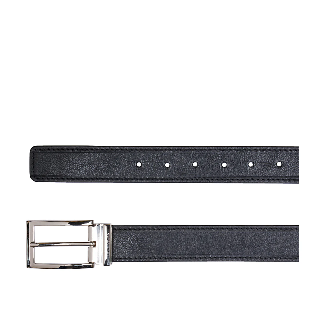 Ryan Men's Black Reversible Leather Belt - Image 3