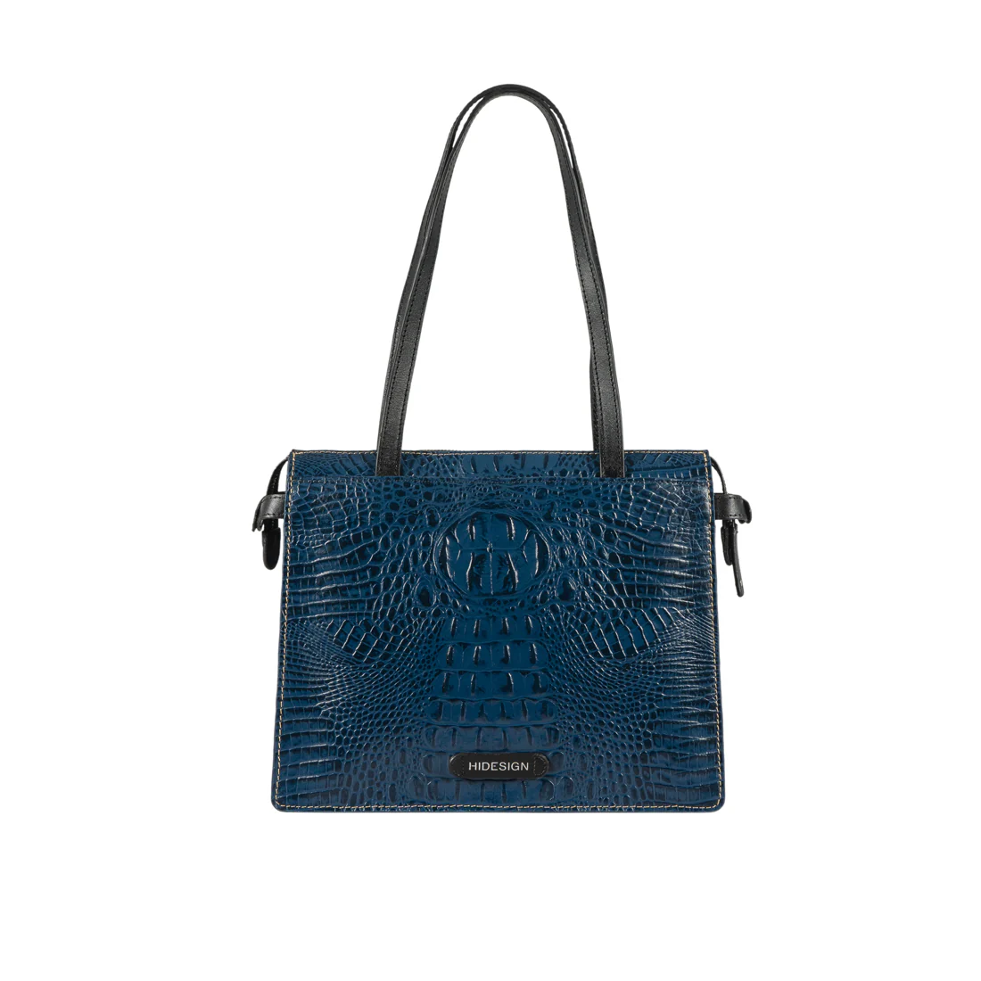 Sabrina 01 Blue Leather Shoulder Bag - Image 5
