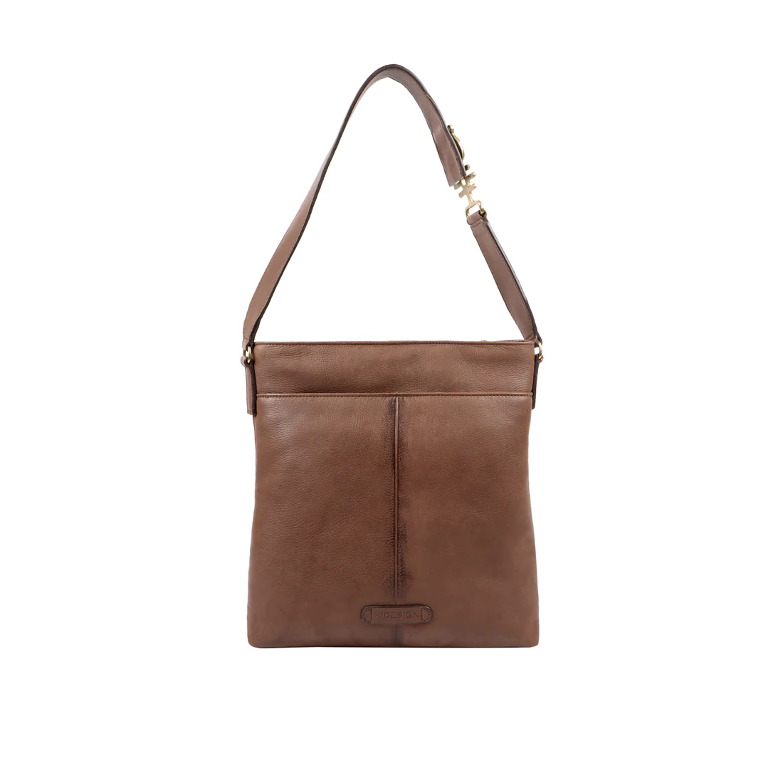 Sadhavi 02 Brown Leather Shoulder Bag - Image 3