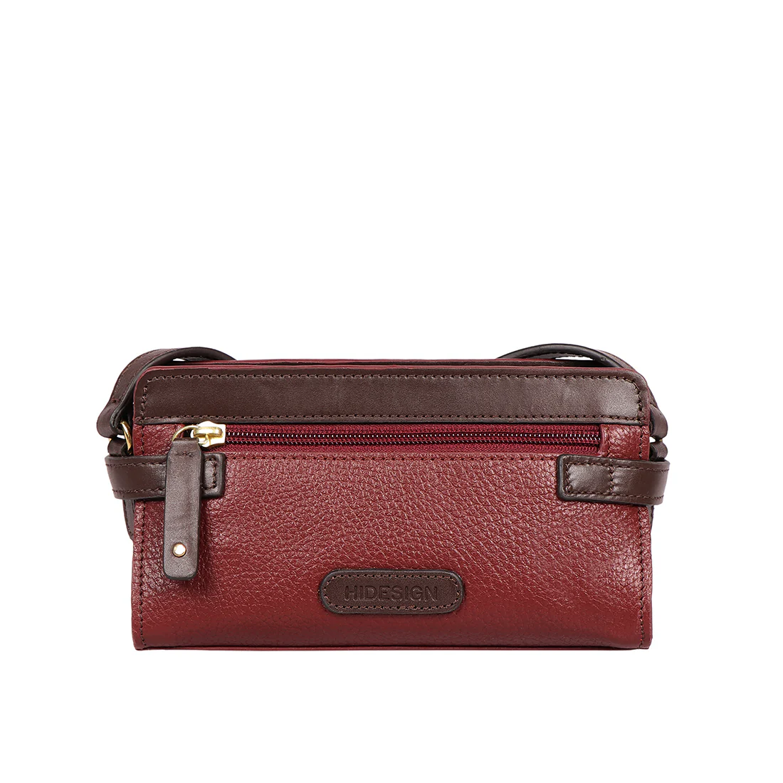 Salta 03 Red Leather Sling Bag - Image 4
