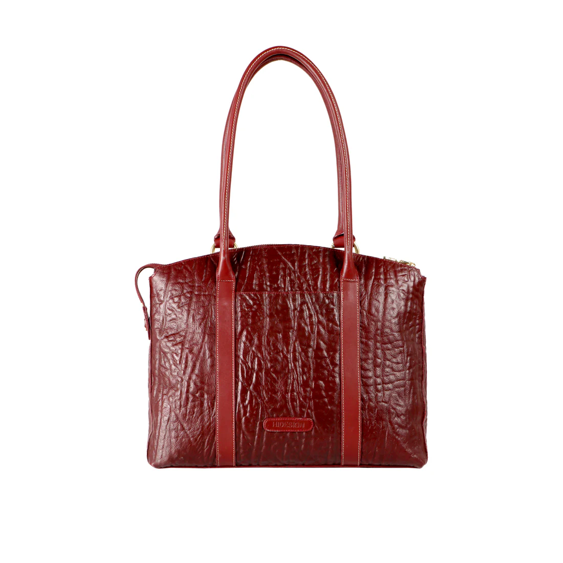 Samurai 01 Marsala Leather Tote Bag - Image 4