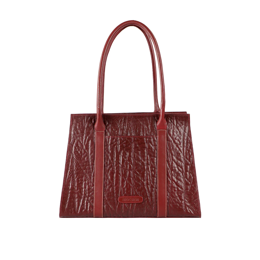 Samurai 02 Marsala Leather Tote Bag - Image 3