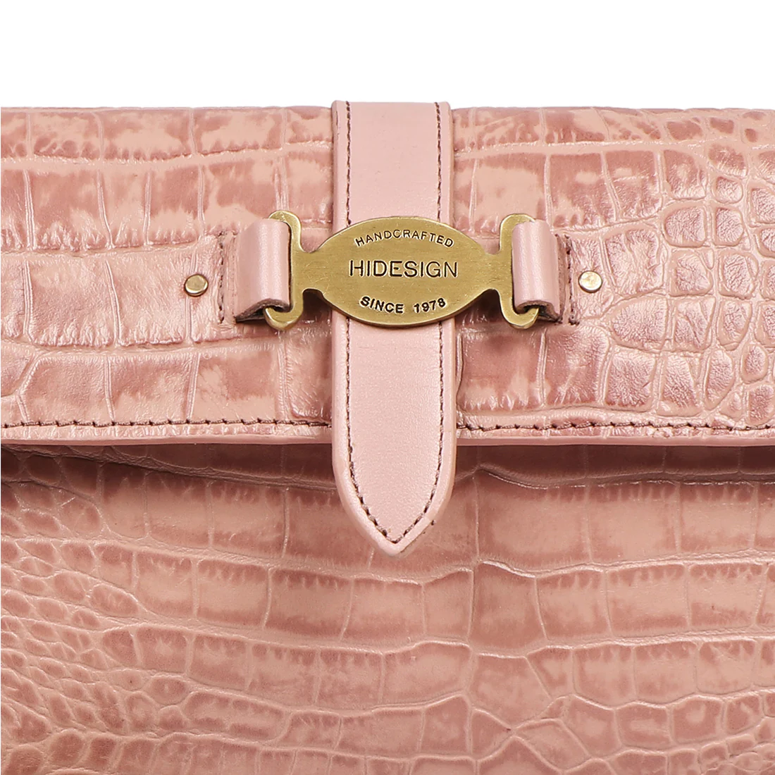 Santiago 01 Pink Leather Sling Bag - Image 5