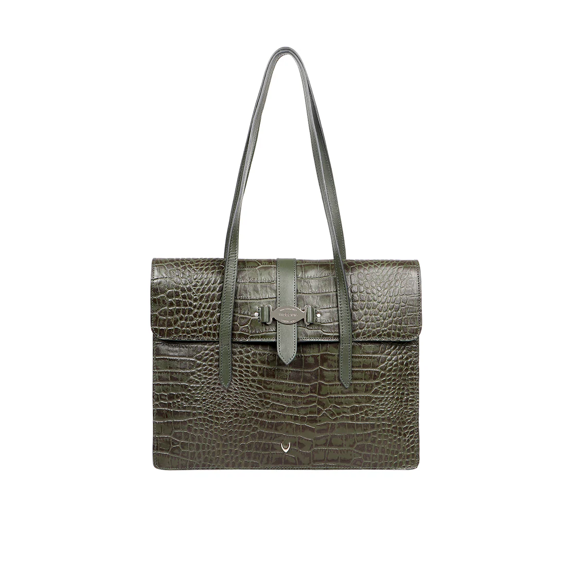Santiago 06 Green Leather Shoulder Bag - Image 2