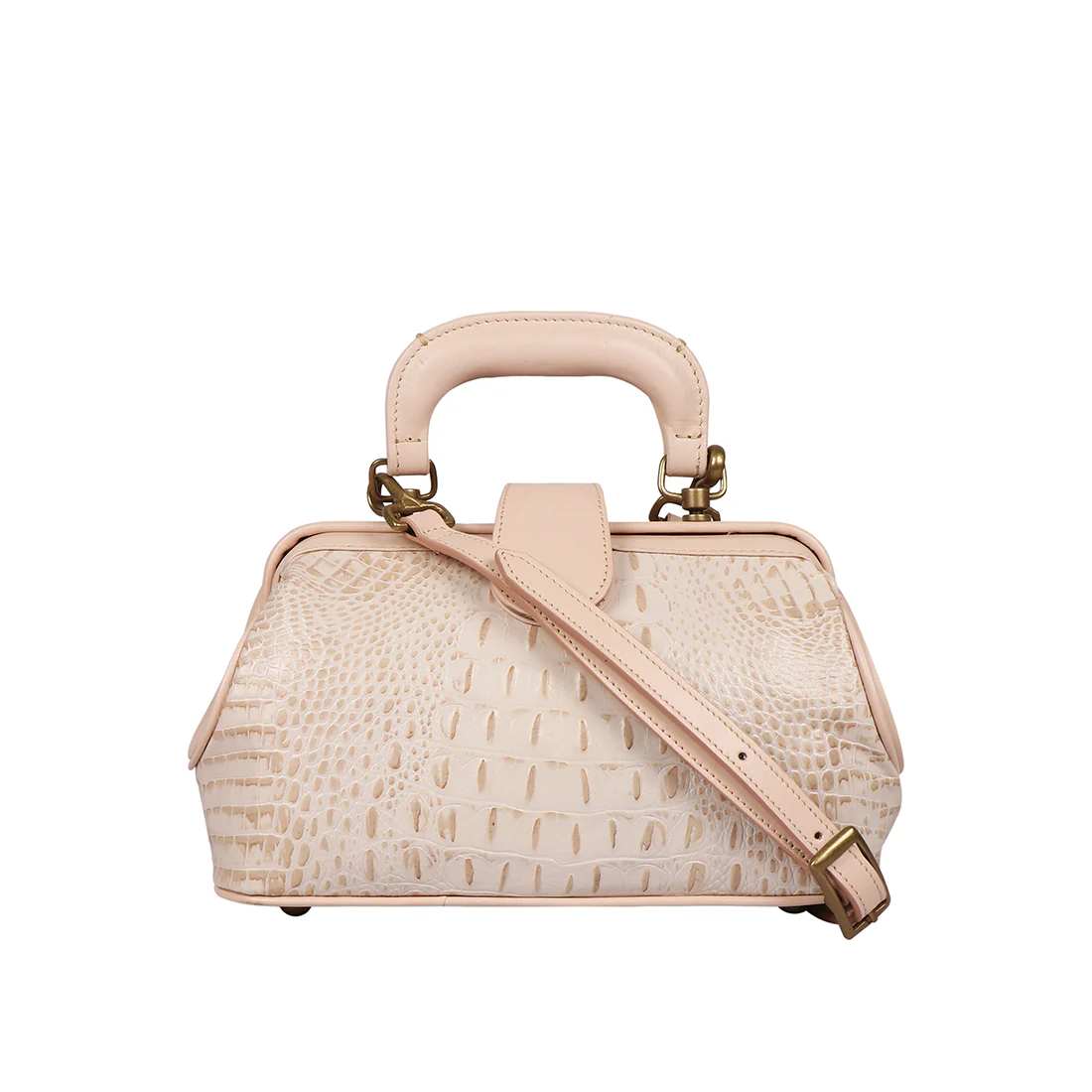 Sasha Brown Leather Satchel