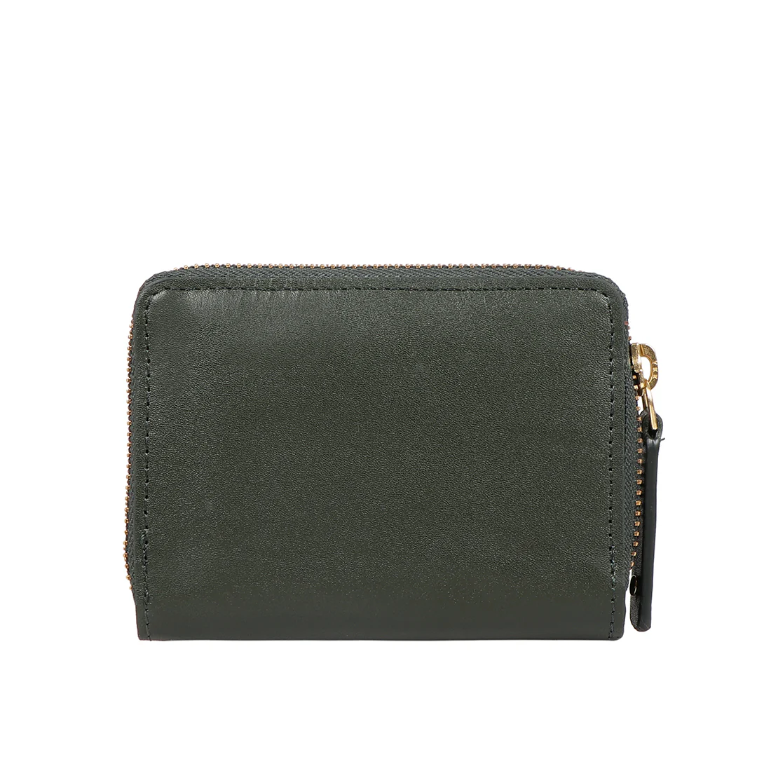 Sauta Fe W2 Green Leather Pocket Wallet - Image 6