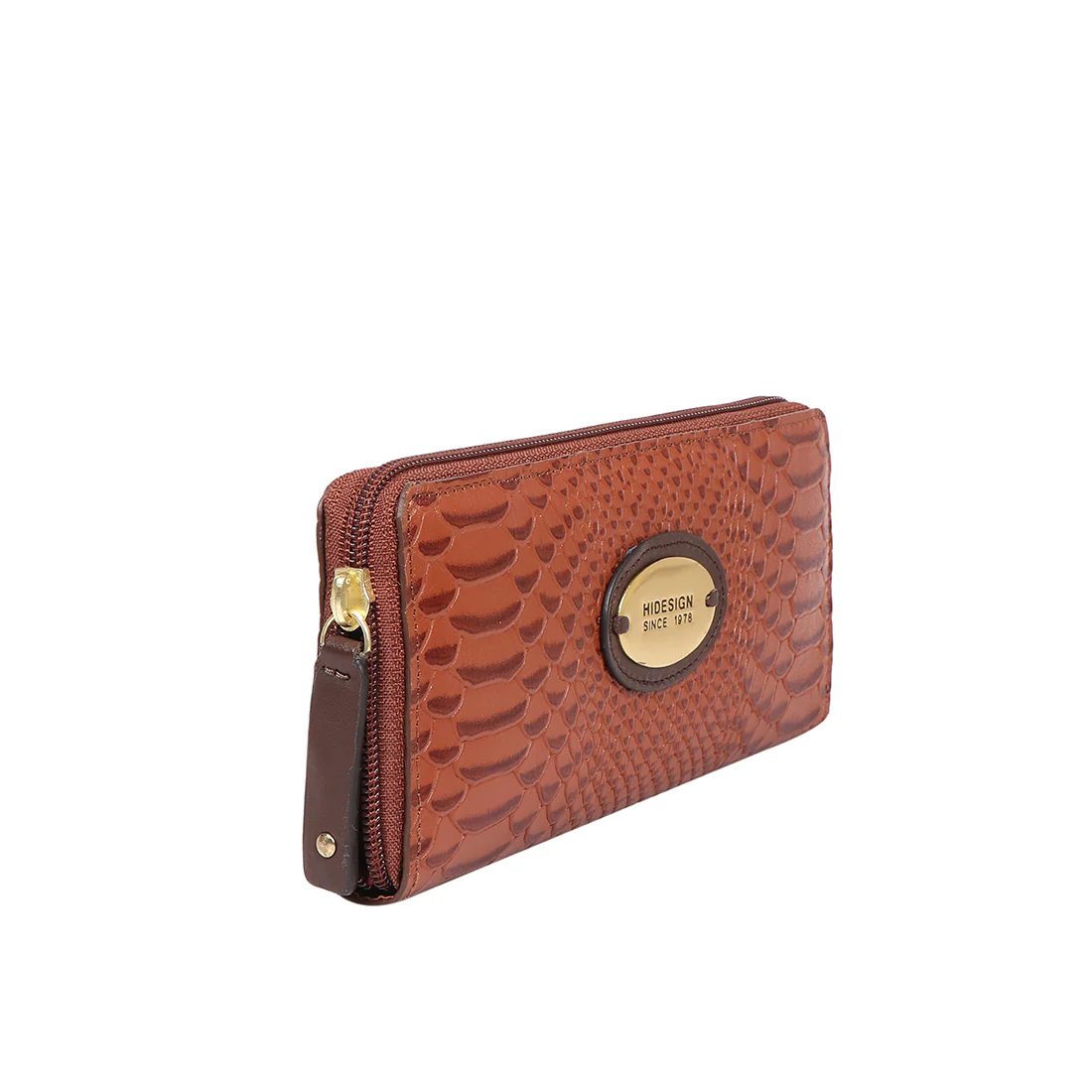 Sauta Fe W6 Tan Leather Zip Around Wallet - Image 2