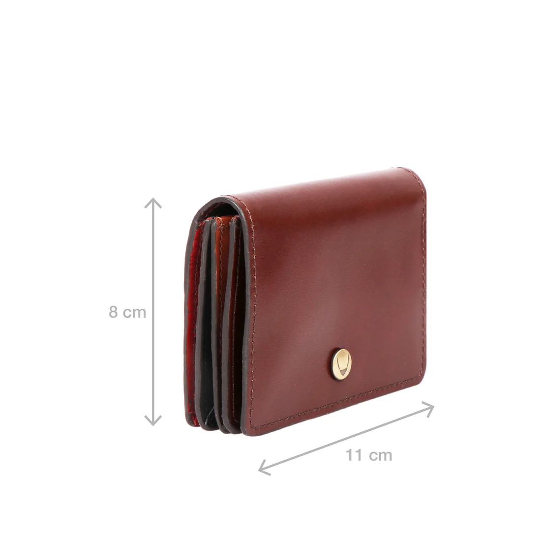 Scooter W1 Brown Leather Card Holder - Image 3