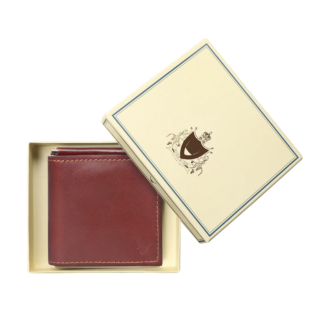 Scooter W2 Brown Leather Bi-Fold Wallet - Image 9