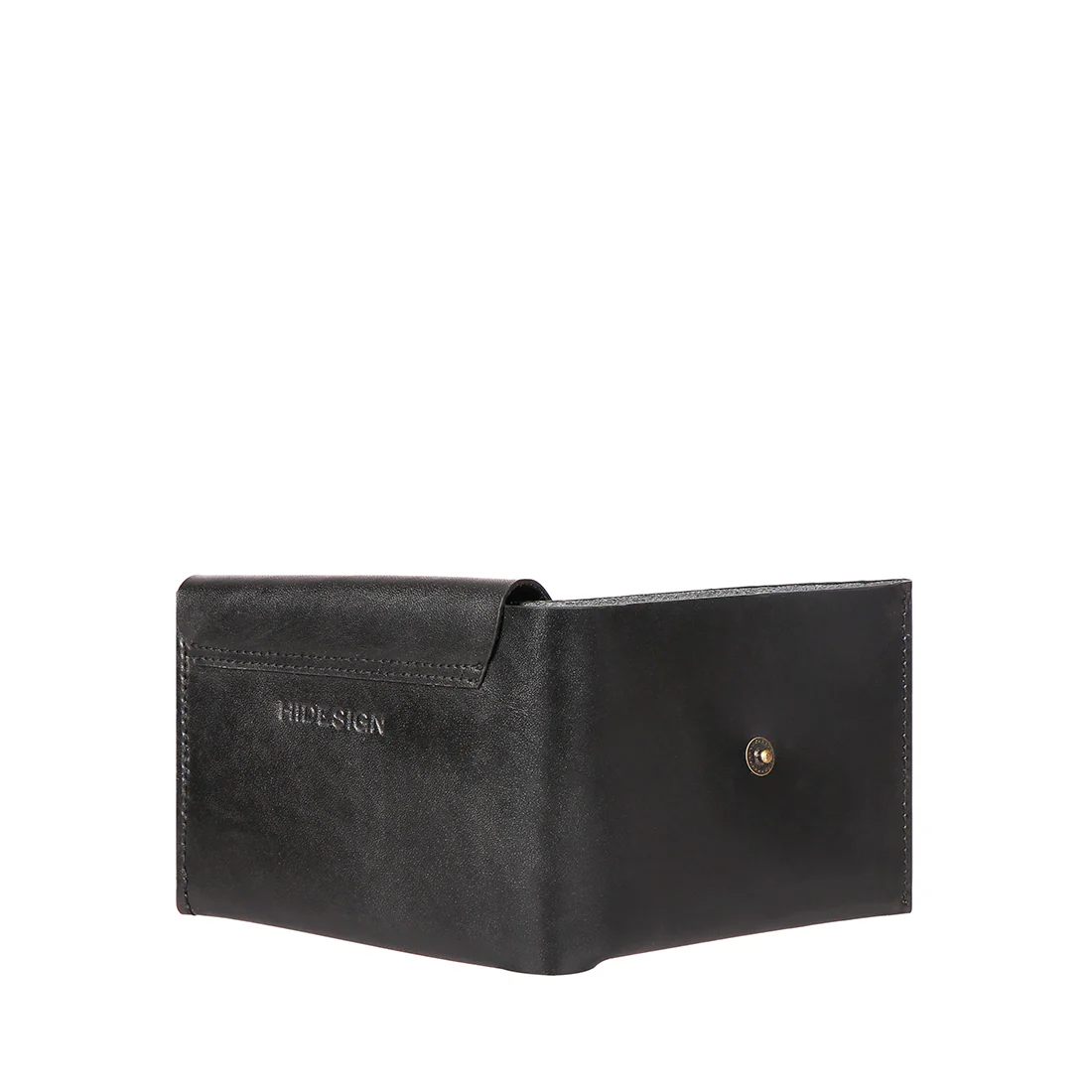 Scooter W5 Black Leather Bi-Fold Wallet - Image 5