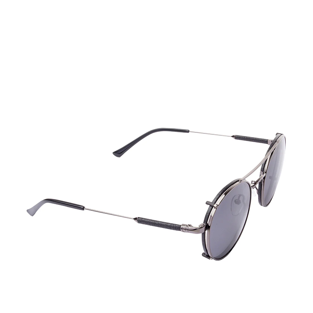 Scuba Women's Black Round Sunglasses - Image 3