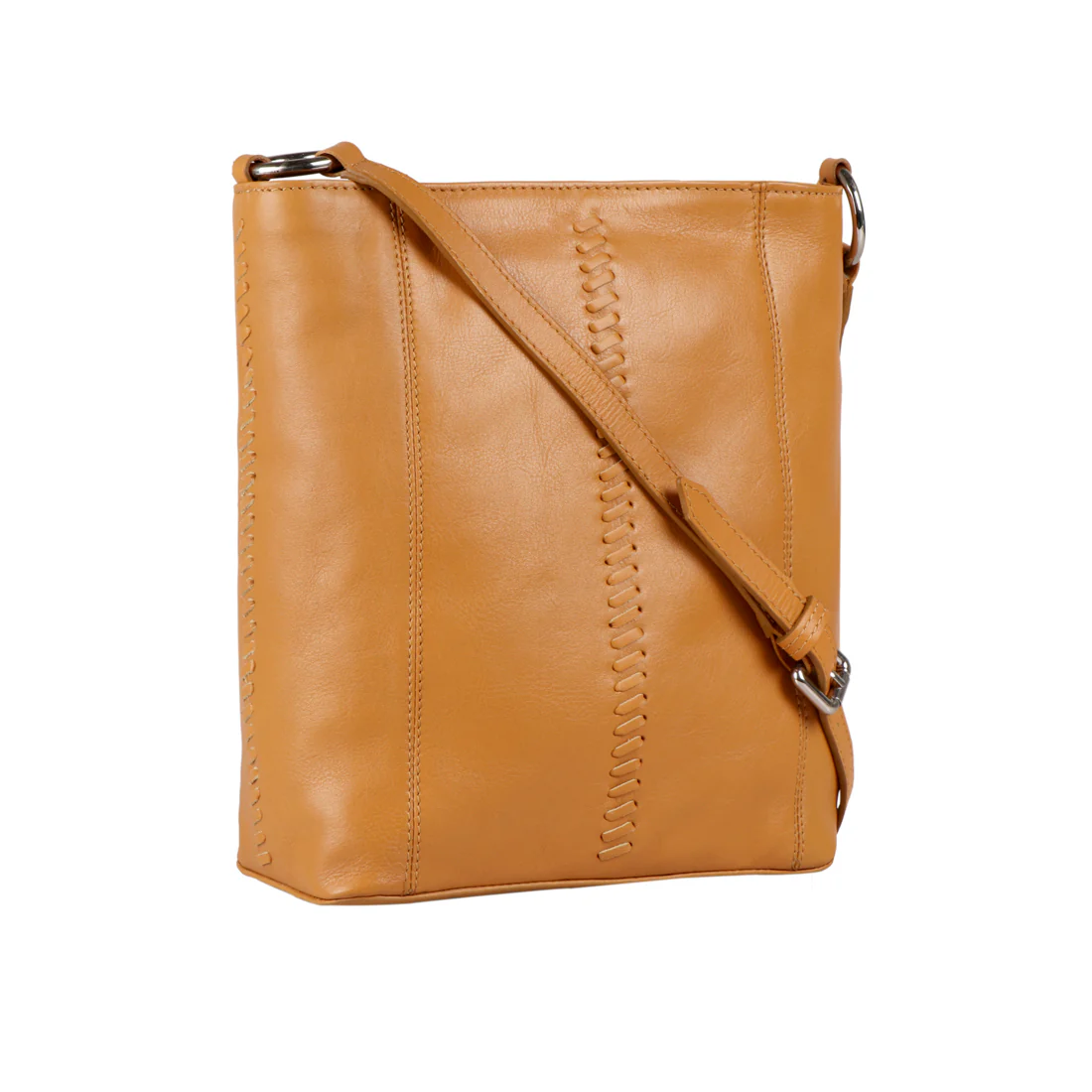 Sebbie 01 Brown Leather Crossbody - Image 2