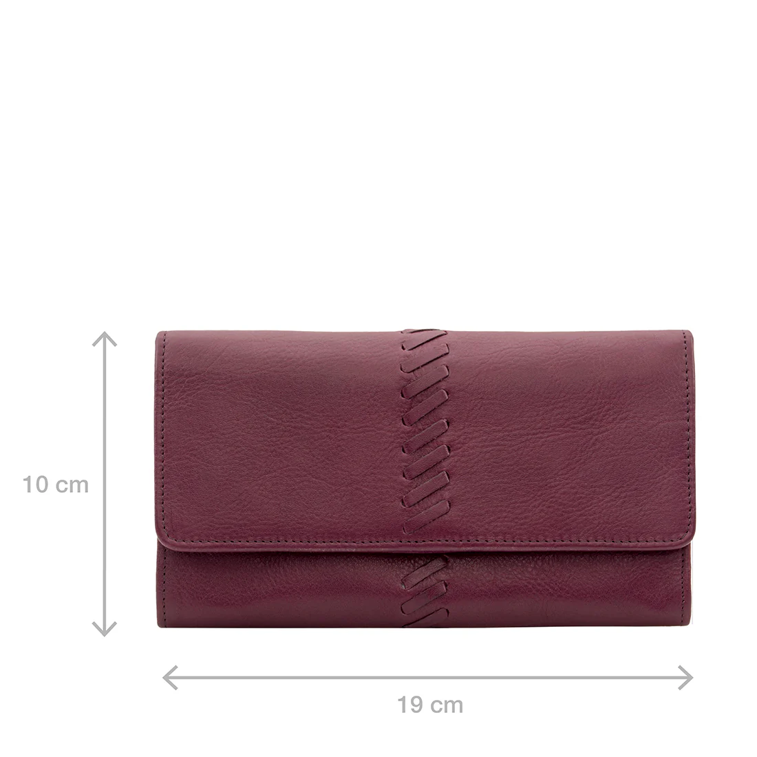 Sebbie W1 Purple Leather Clutch Wallet - Image 3