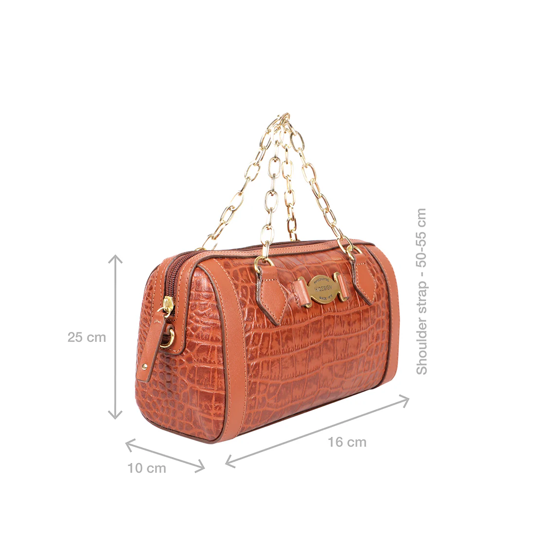 Selena 04 Tan Leather Crossbody - Image 2