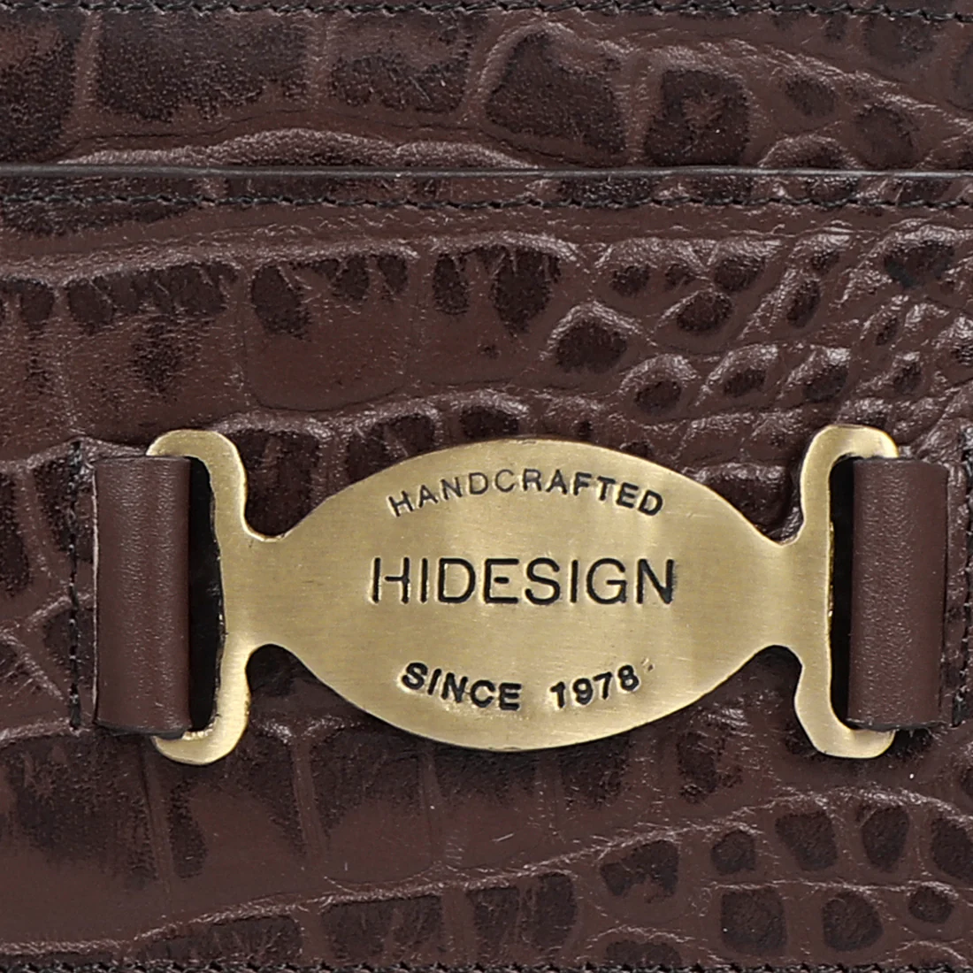 Selena W2 Brown Leather Card Holder - Image 5
