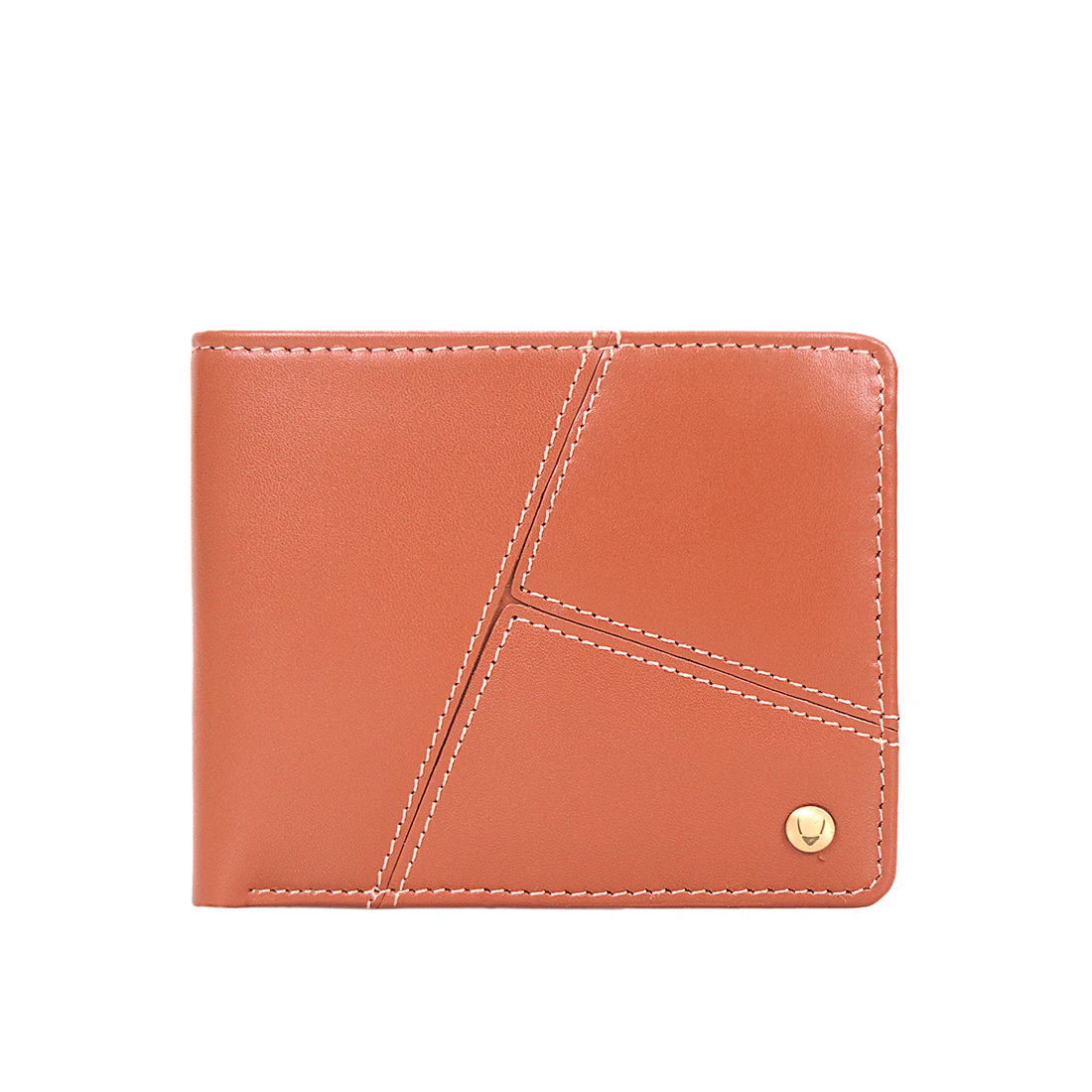 Serrano W1 Tan Leather Bi-Fold Wallet