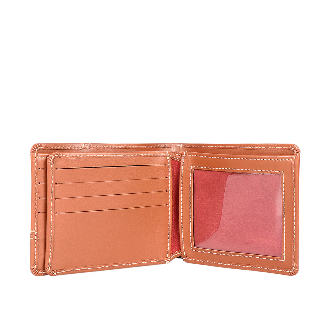 Serrano W2 Tan Leather Bi-Fold Wallet - Image 3