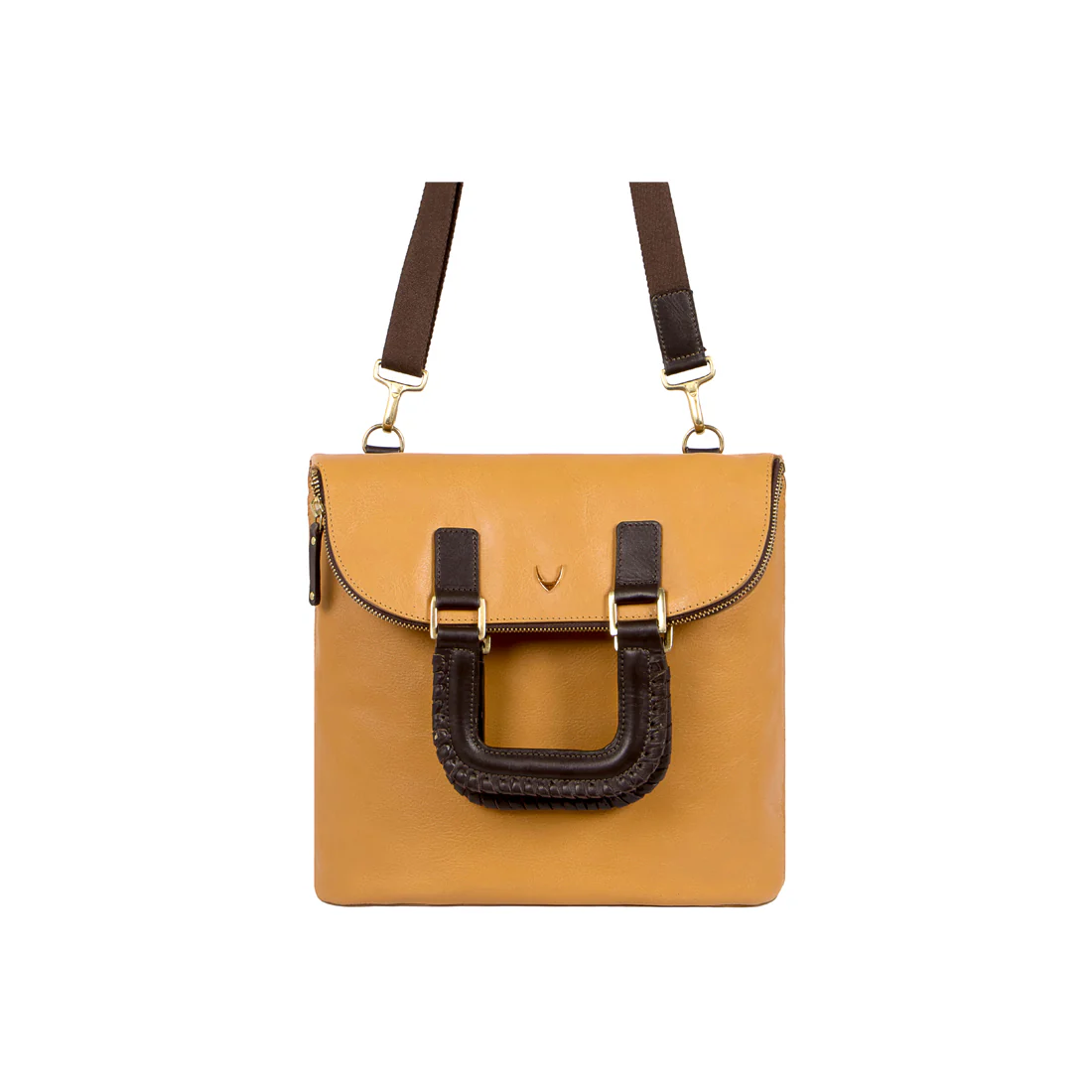 Solo 01 Brown Leather Crossbody - Image 3