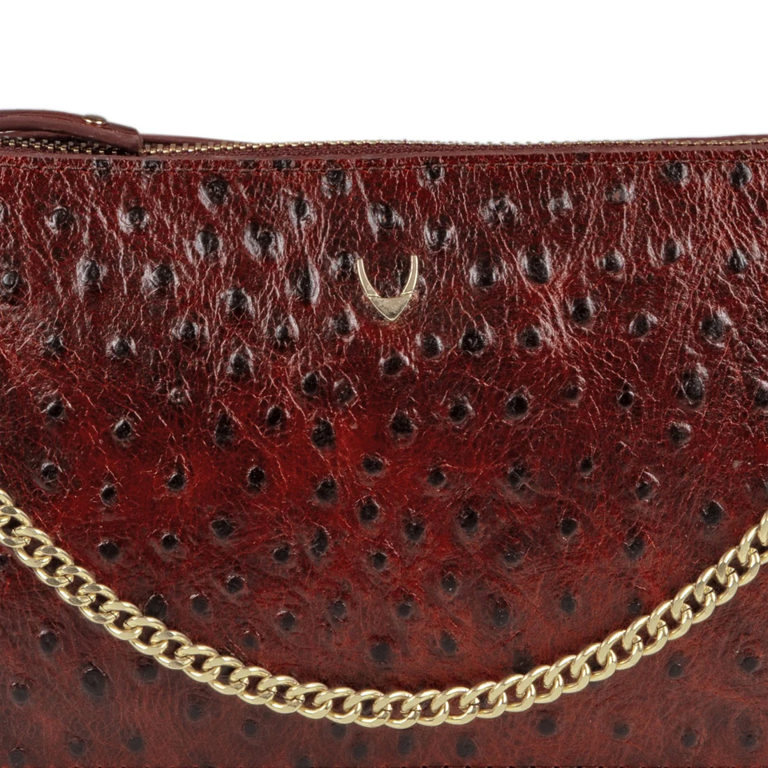 Sophi Red Leather Bucket Bag - Image 6