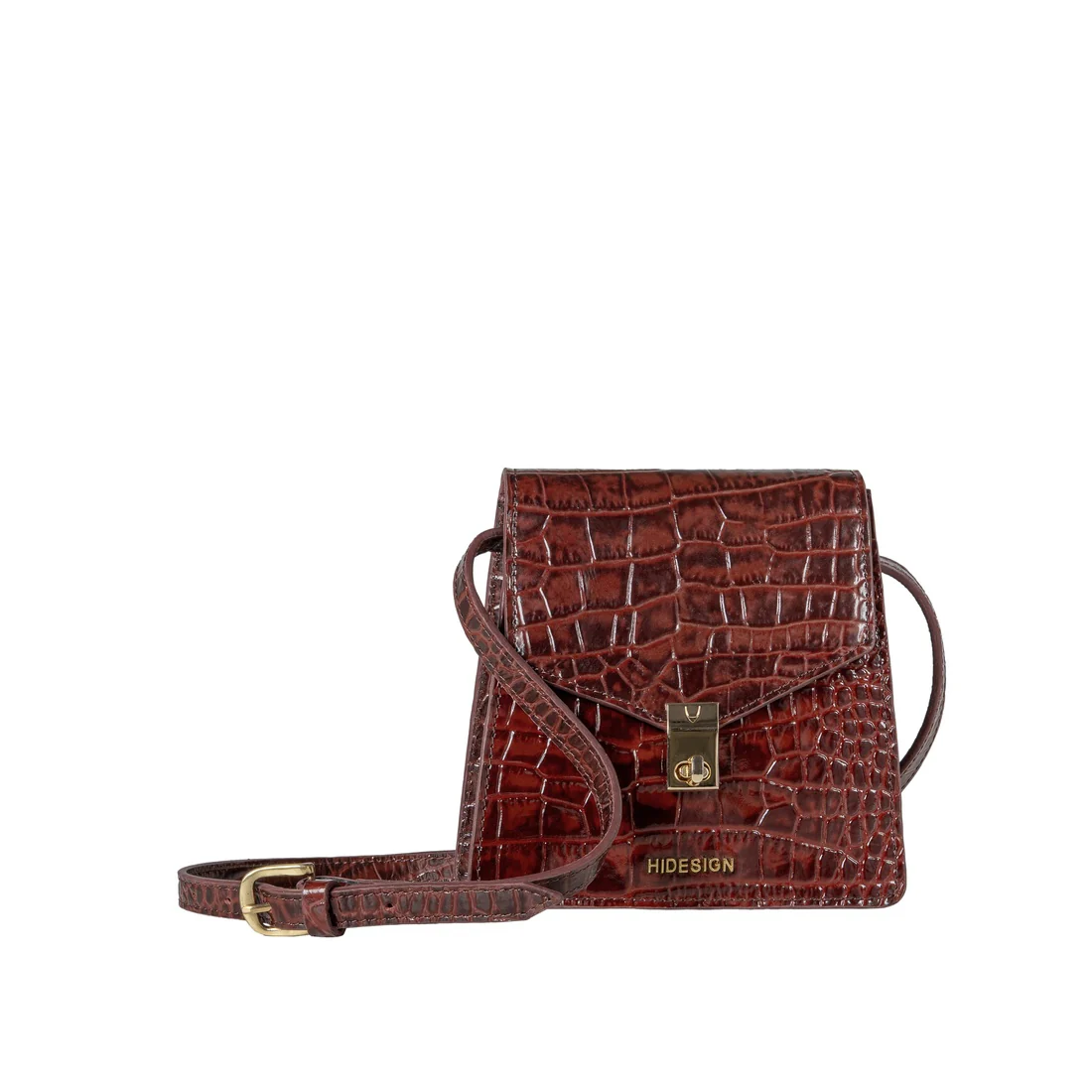 Sovera 01 Red Leather Sling Bag - Image 3