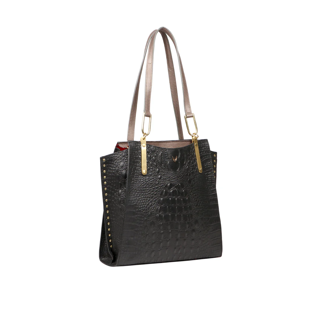 Speak Easy 01 Black Leather Shoulder Bag - Image 2