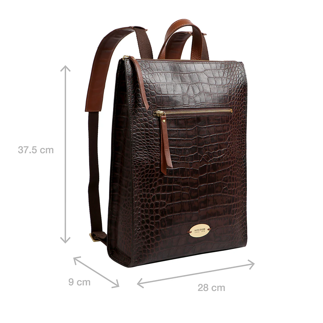 Spruce 05 Sb Brown Leather Backpack - Image 2