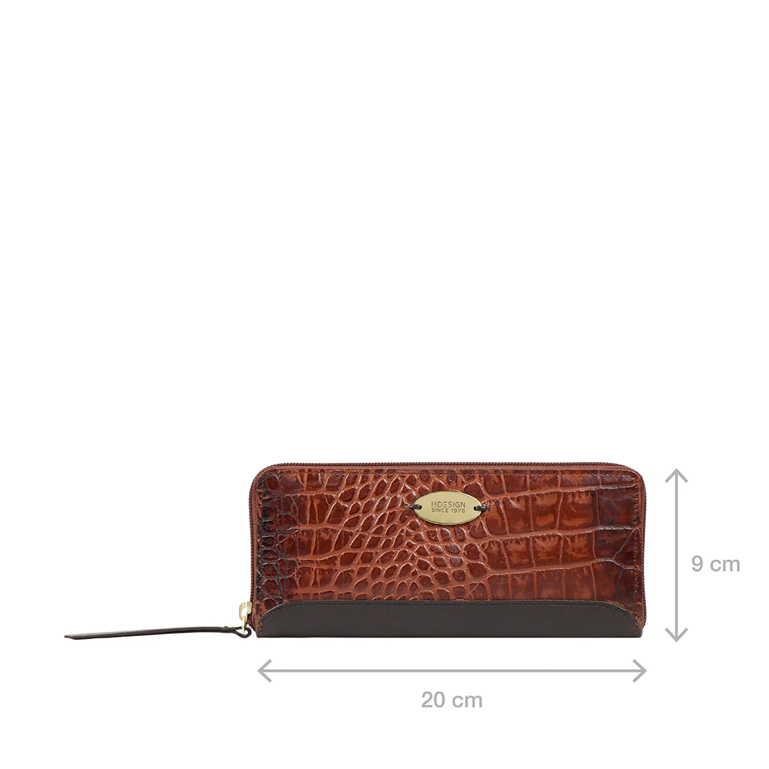 Spruce W1 Sb Tan Leather Zip Around Wallet - Image 2