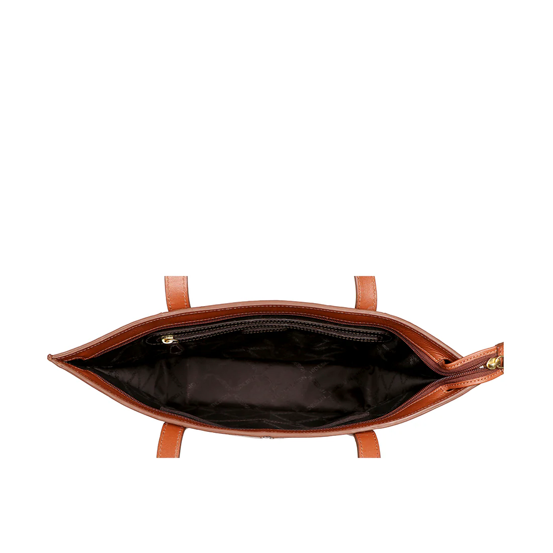 Star 01 Tan Leather Tote Bag - Image 4
