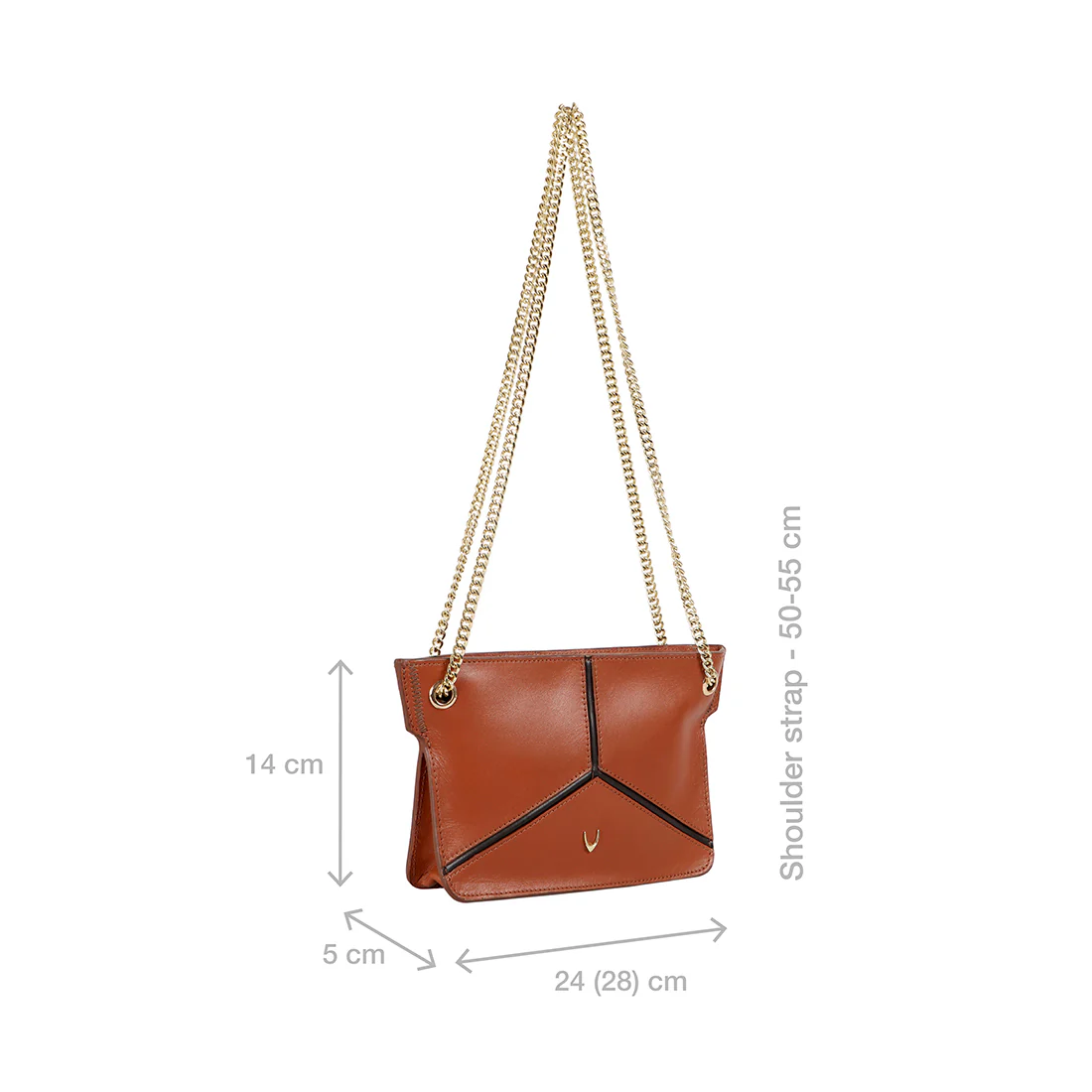 Star 02 Tan Leather Sling Bag - Image 2