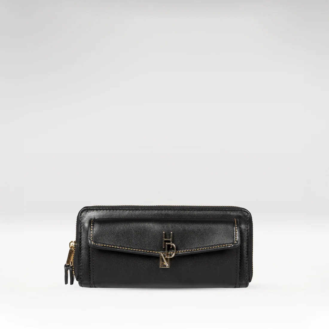 Sterling W1 Black Leather Clutch Wallet