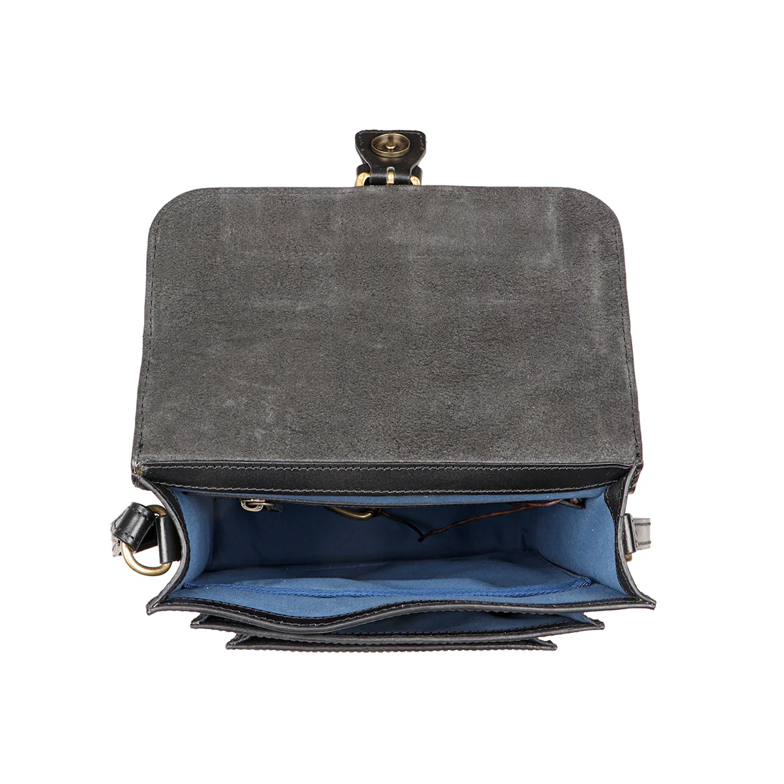 Sustain - 04 Black Leather Crossbody - Image 6