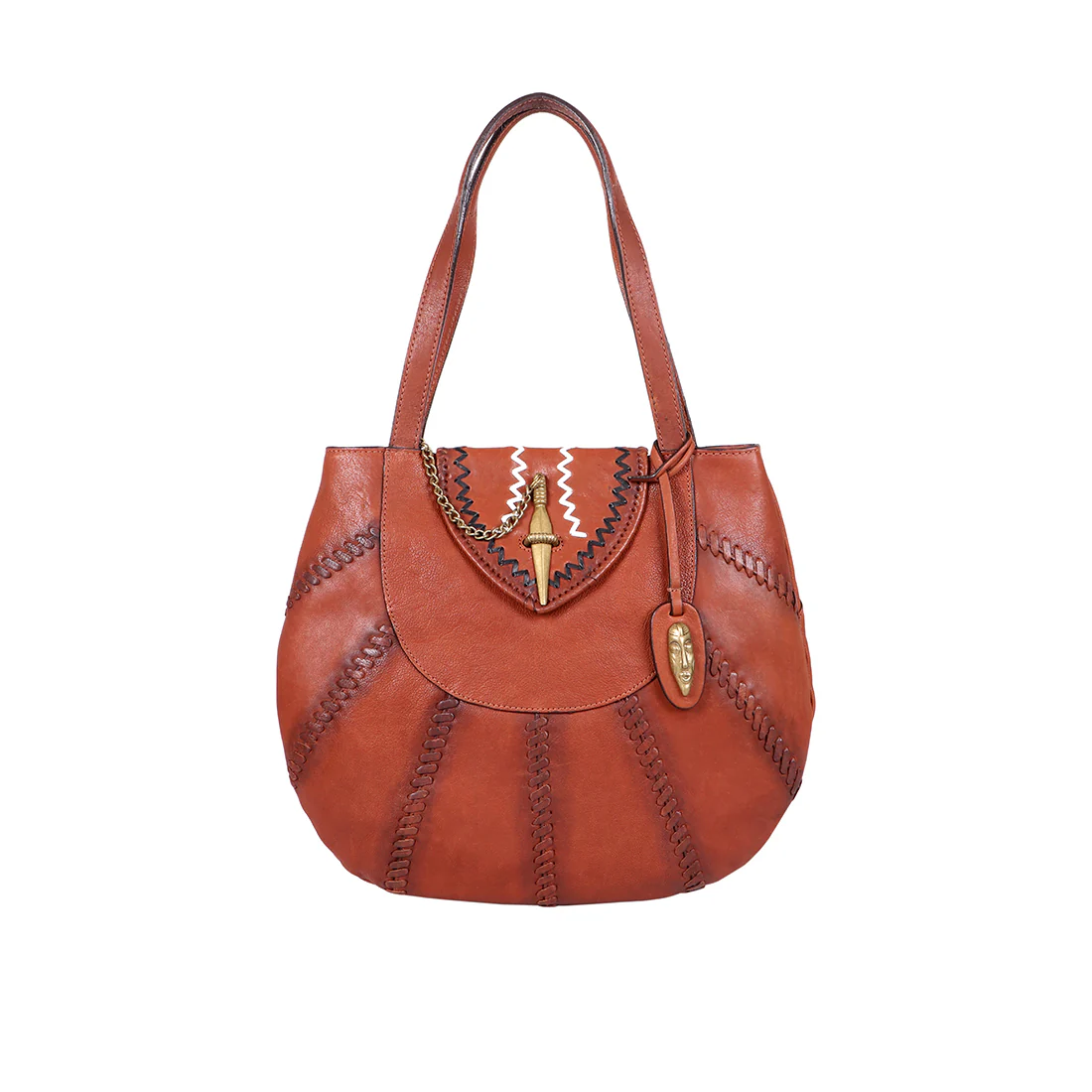 Swala 01 Tan Leather Hobo - Image 2