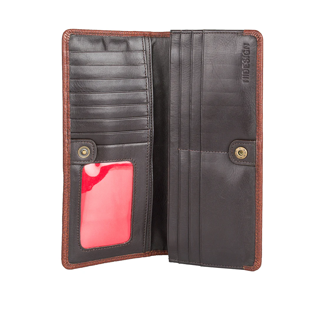 Swala W2 Tan Leather Bi-Fold Wallet - Image 6