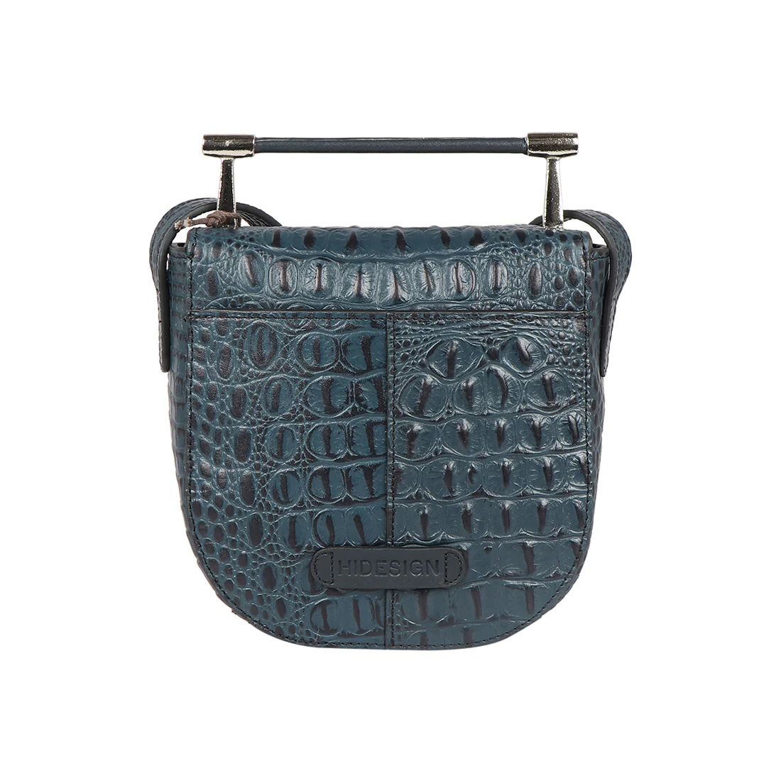 Tequila 02 Blue Leather Sling Bag - Image 4