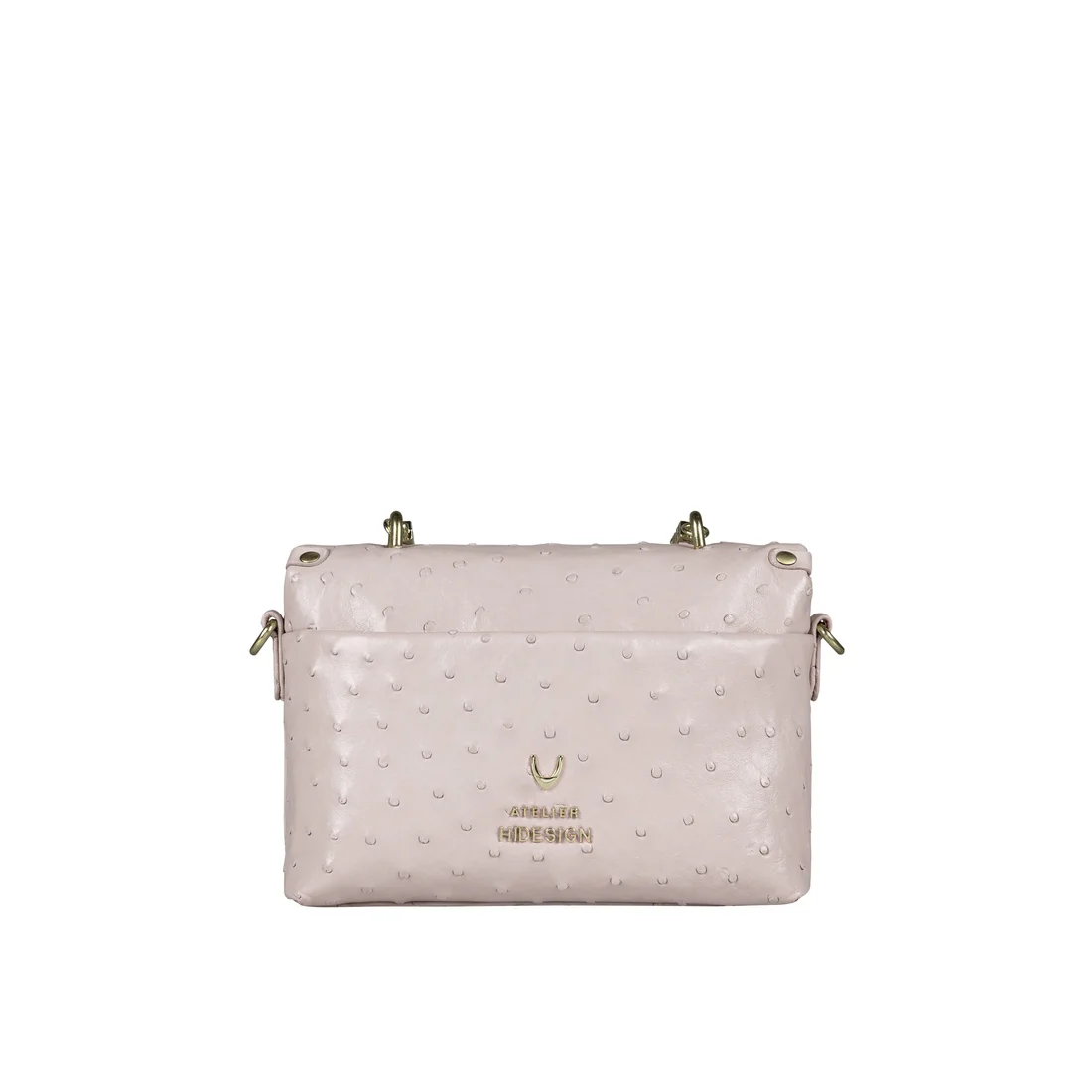 Terra 01 Pink Leather Shoulder Bag - Image 6