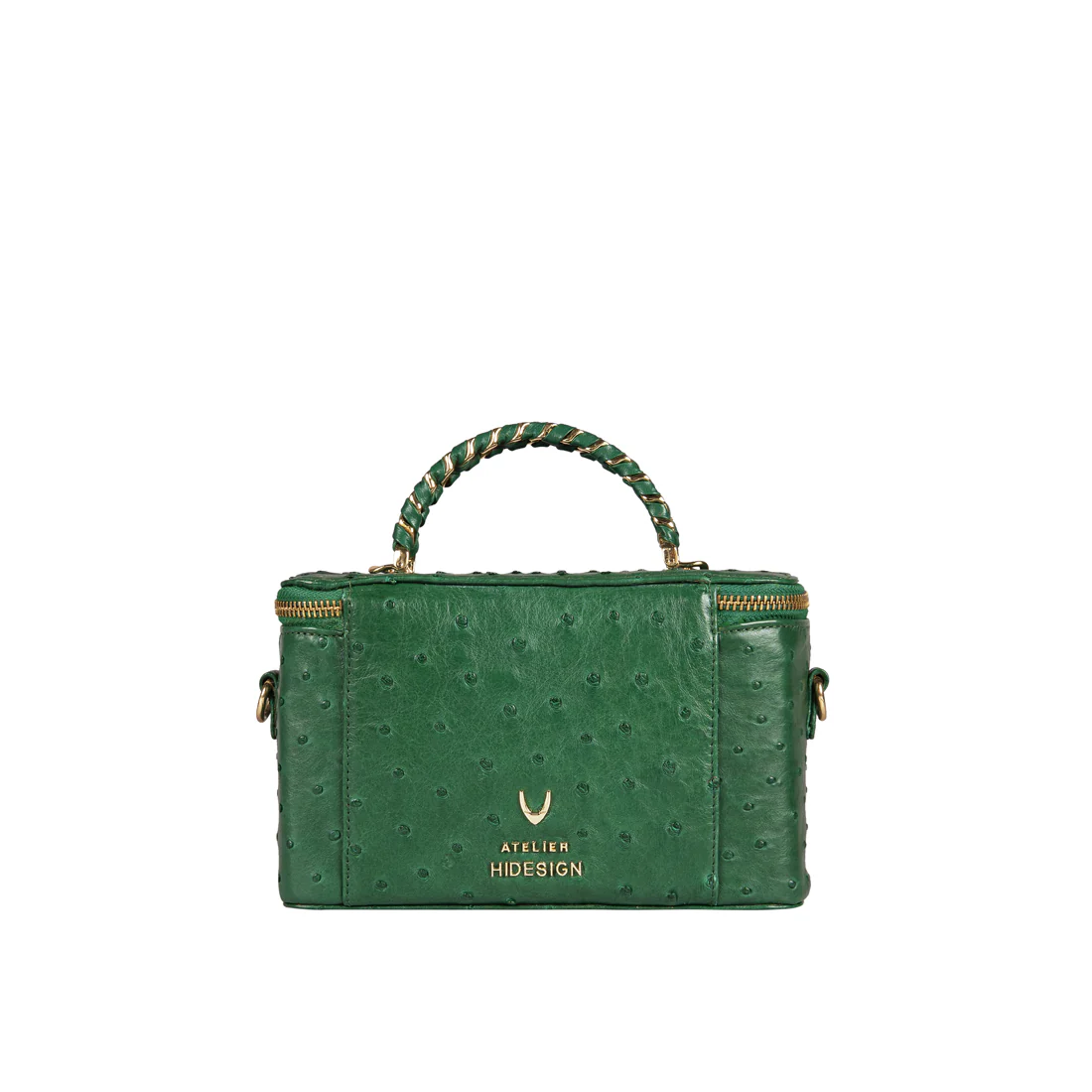 Terra 03 Green Leather Crossbody - Image 12