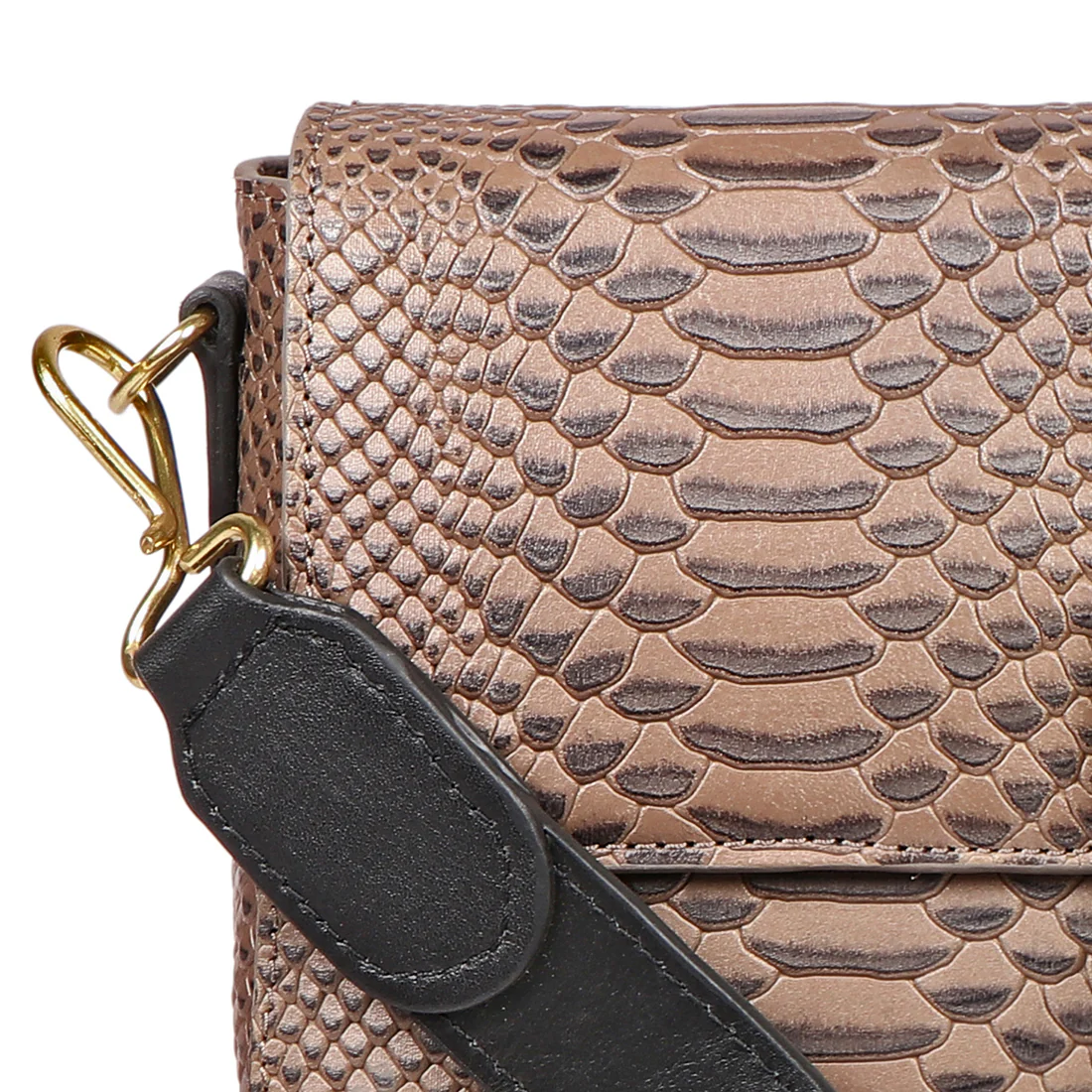 Tijuana 04 Grey Leather Baguette - Image 6