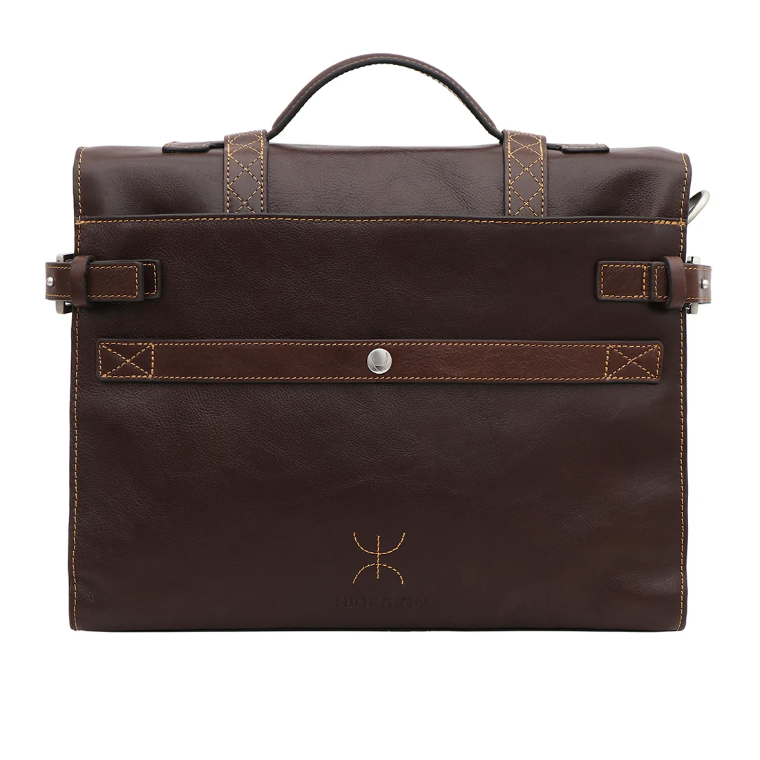 Timbuktoo - 05 Brown Leather  Briefcase - Image 4
