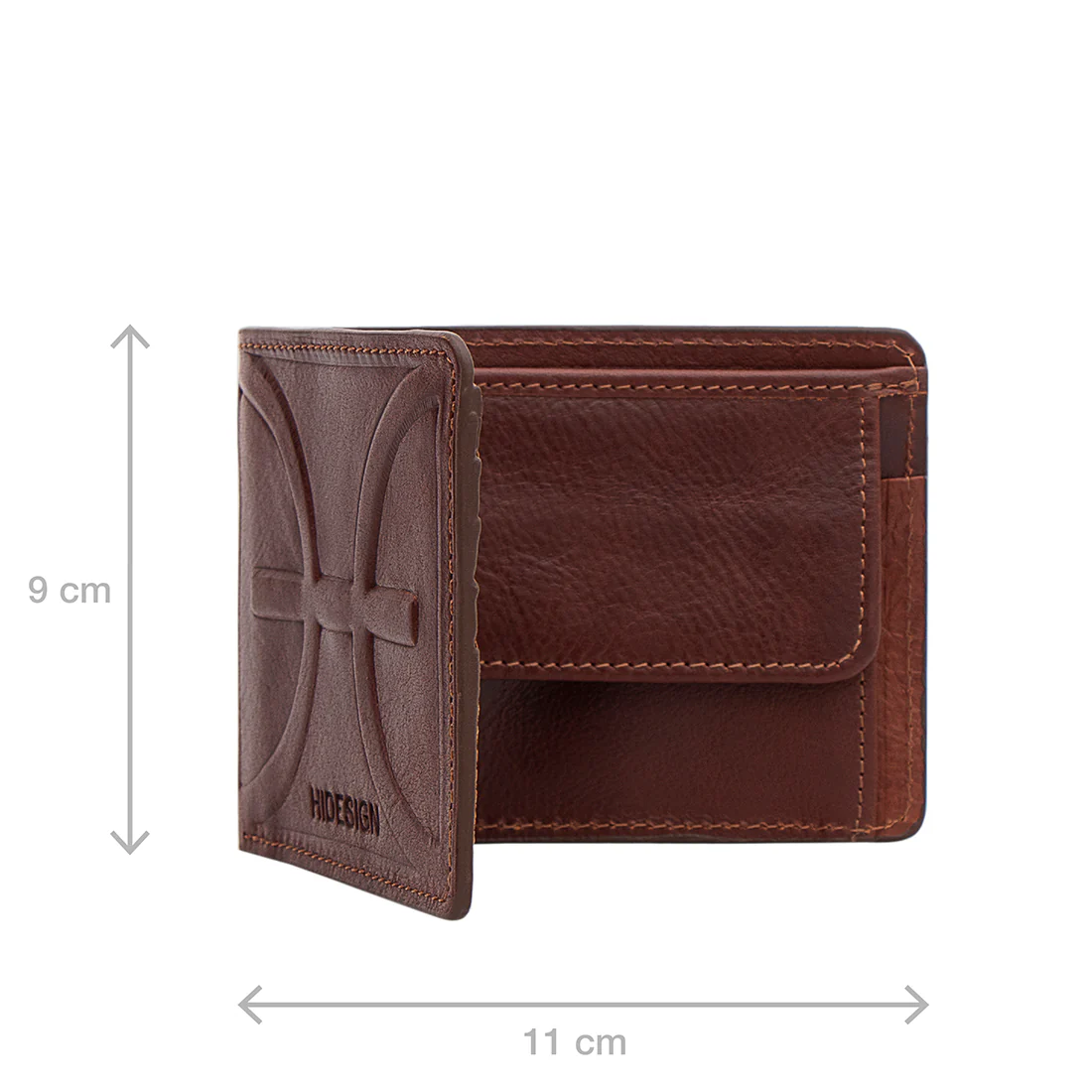 Timbuktoo - W2 Tan Leather Bi-Fold Wallet - Image 7