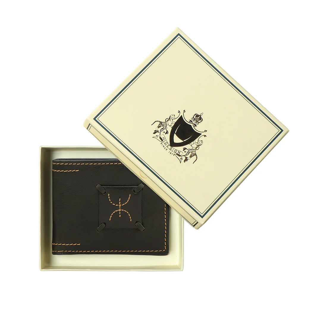 Timbuktoo - W4 Olive Leather Bi-Fold Wallet - Image 8
