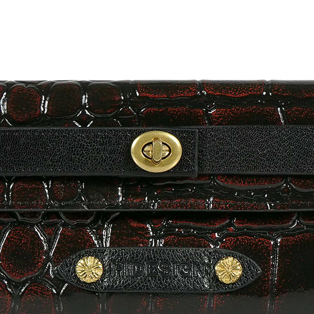 Tina Turner W2 Brown Leather Clutch Wallet - Image 7