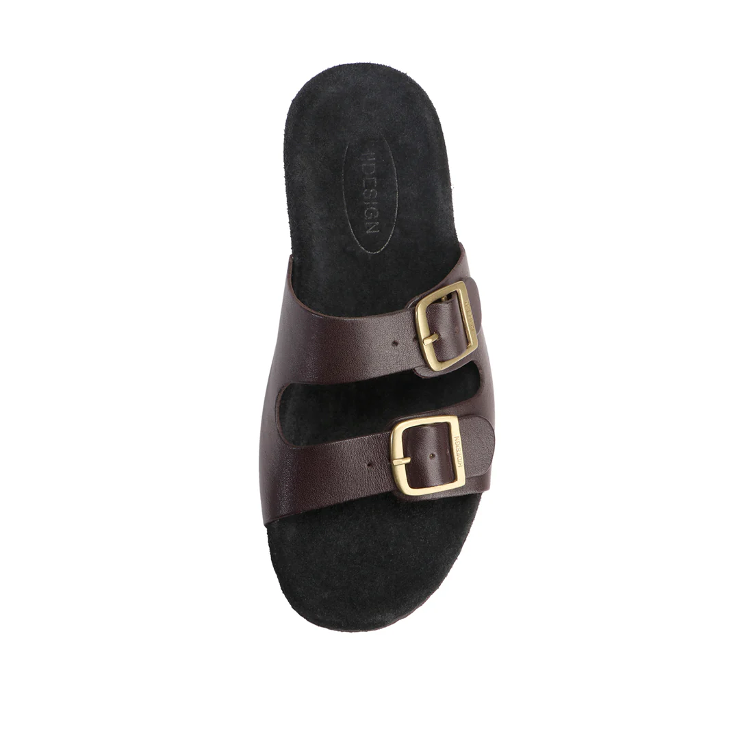Tom N Men's Brown Leather Sandals - Image 3