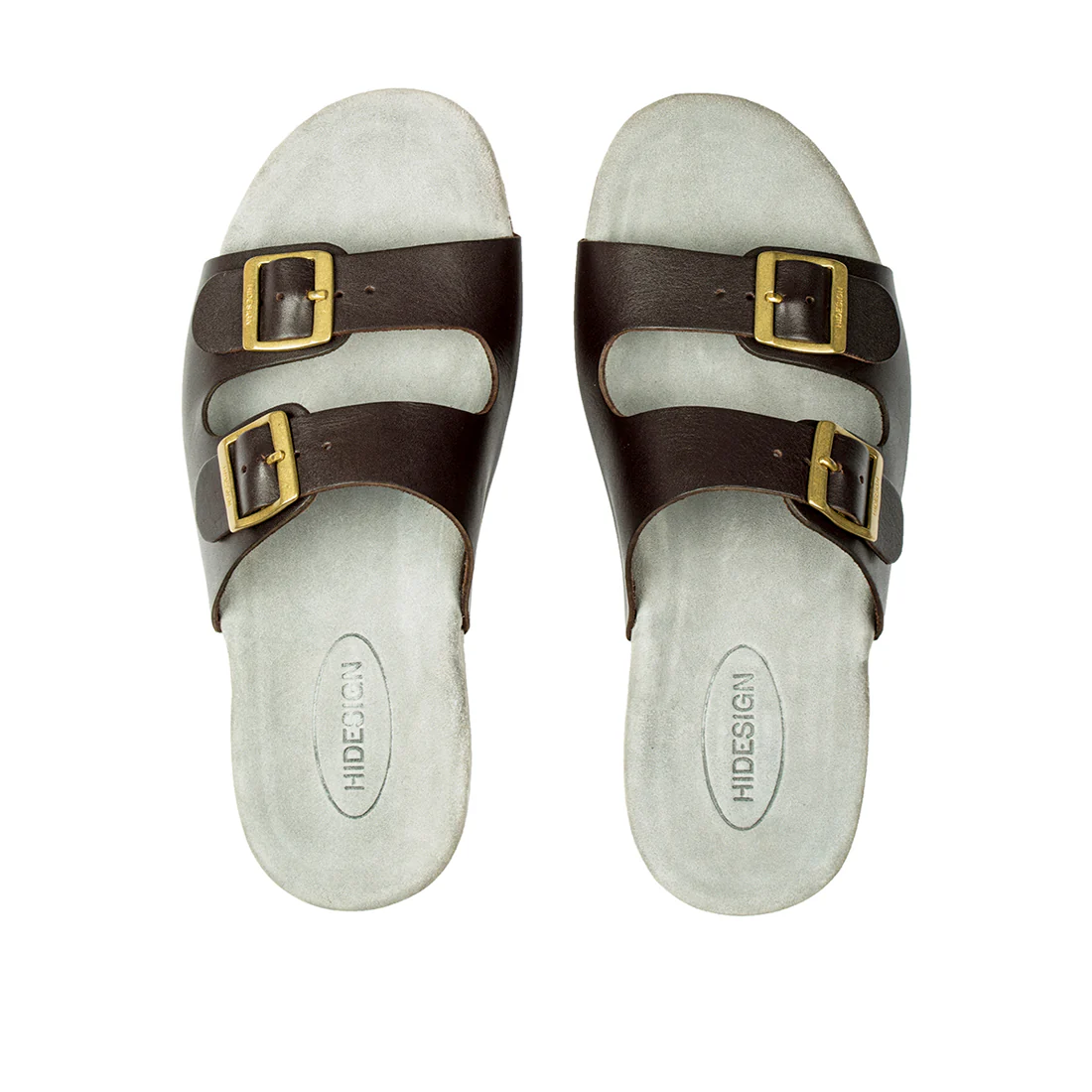 Tom Men's Grey Leather Sandals - Image 5