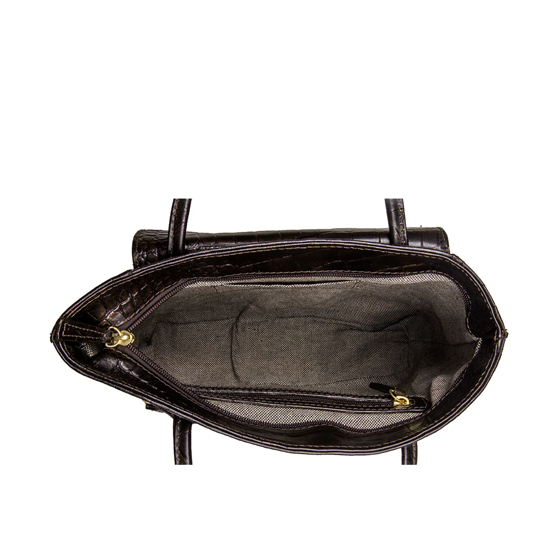 Tovah Brown Leather Shoulder Bag - Image 4