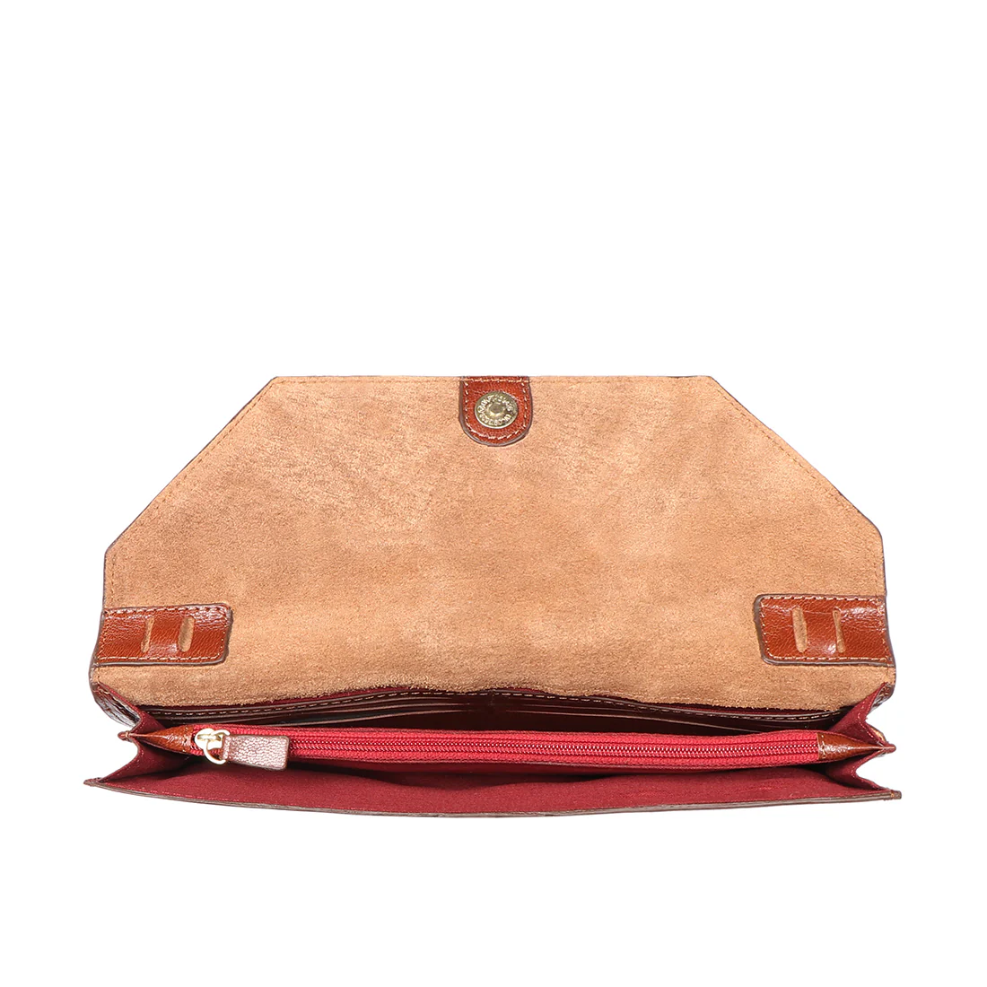 Tracy W1 Tan Leather Sling Wallet - Image 6