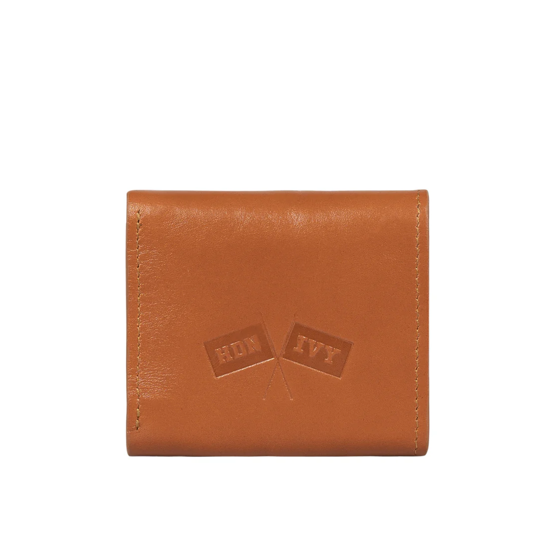 Trinity W1 Orange Leather Trifold Wallet - Image 7