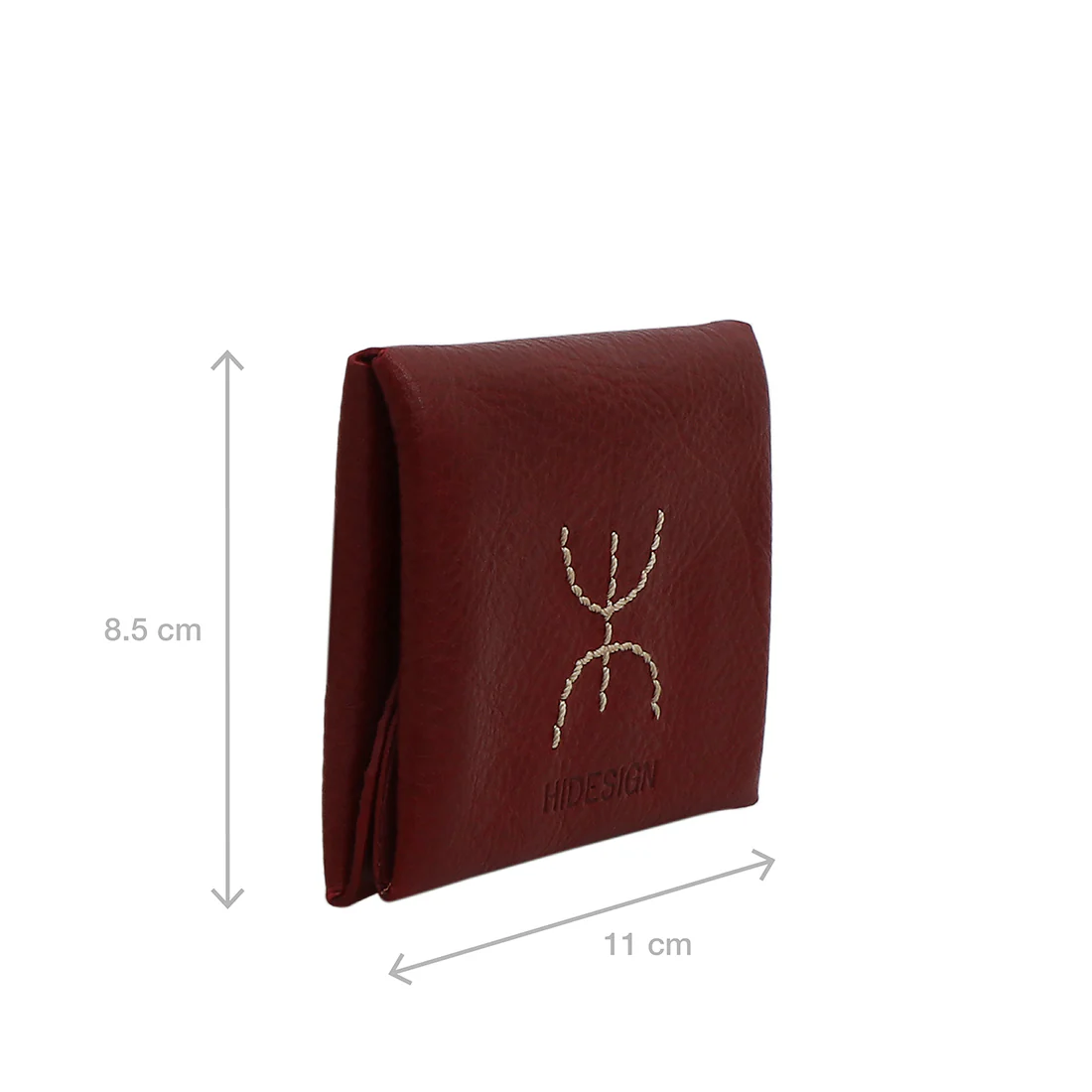 Tuareg W1 Red Leather Bi-Fold Wallet - Image 3