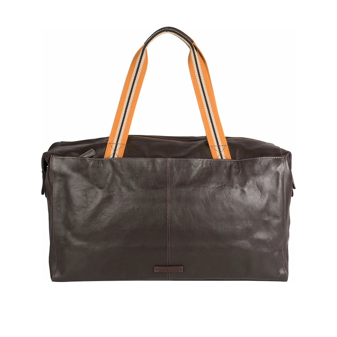 Tubman (1344) Brown Leather Duffle Bag - Image 3