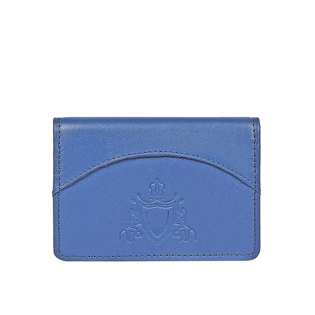 Tulsa  W2 Blue Leather Bi-Fold Wallet - Image 2