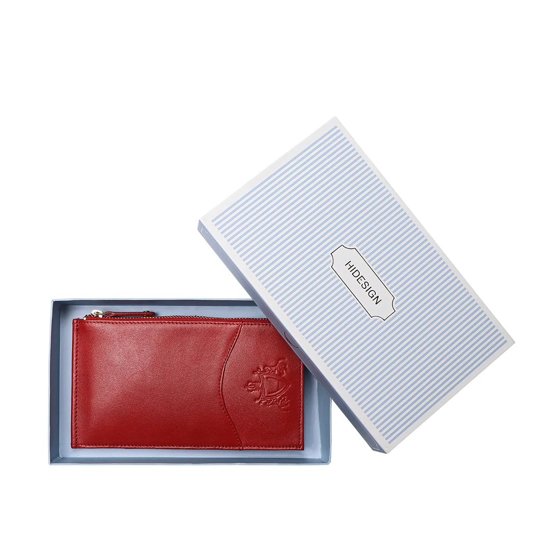 Tulsa  W3 Red Leather Bi-Fold Wallet - Image 9
